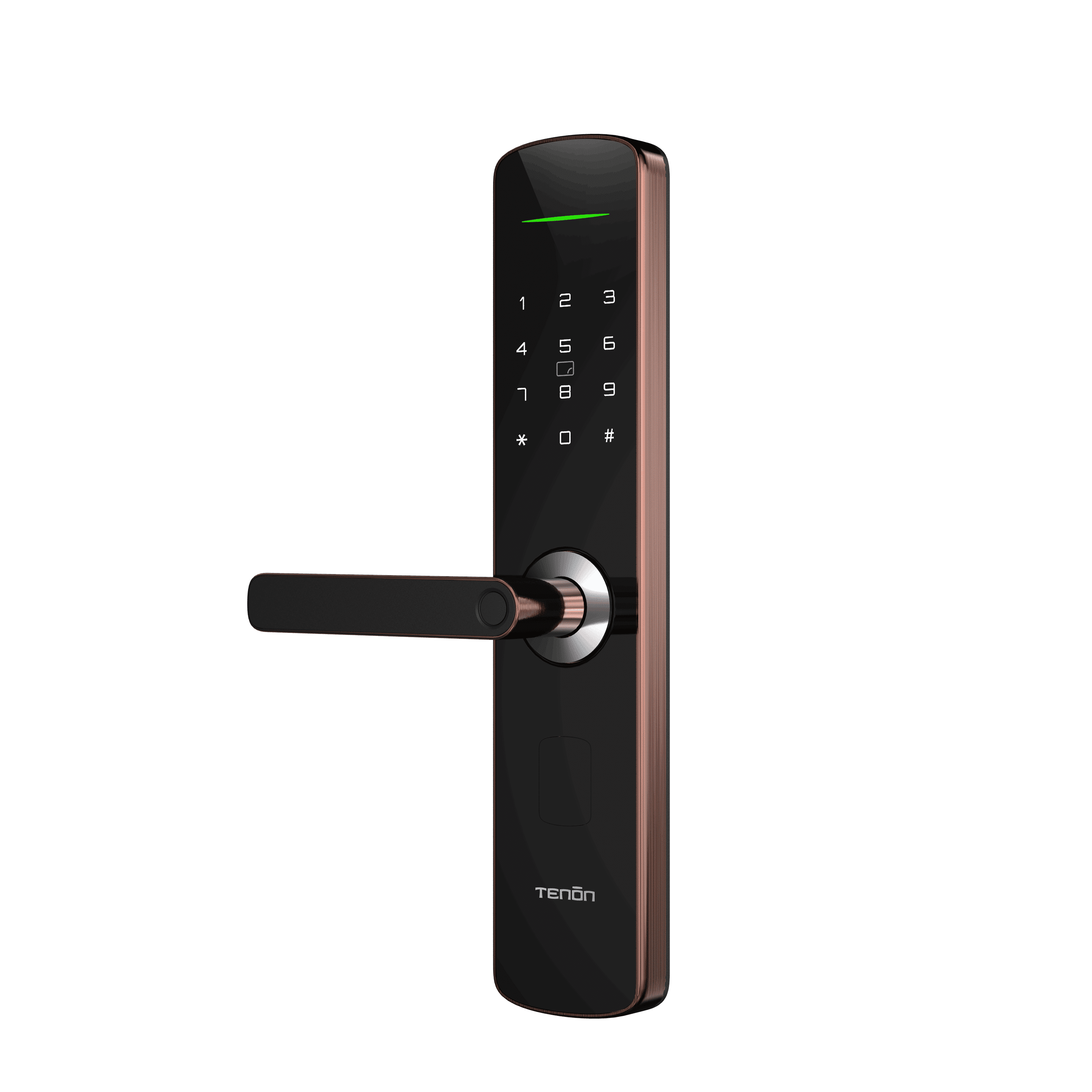 Digital Fingerprint Touchscreen Passwort Smart Handle Lock