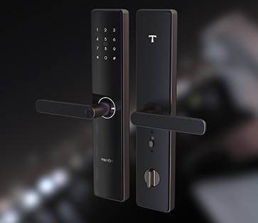 E15 Smart Hebel Lock Acryl Touchscreen Smart Residential Lock