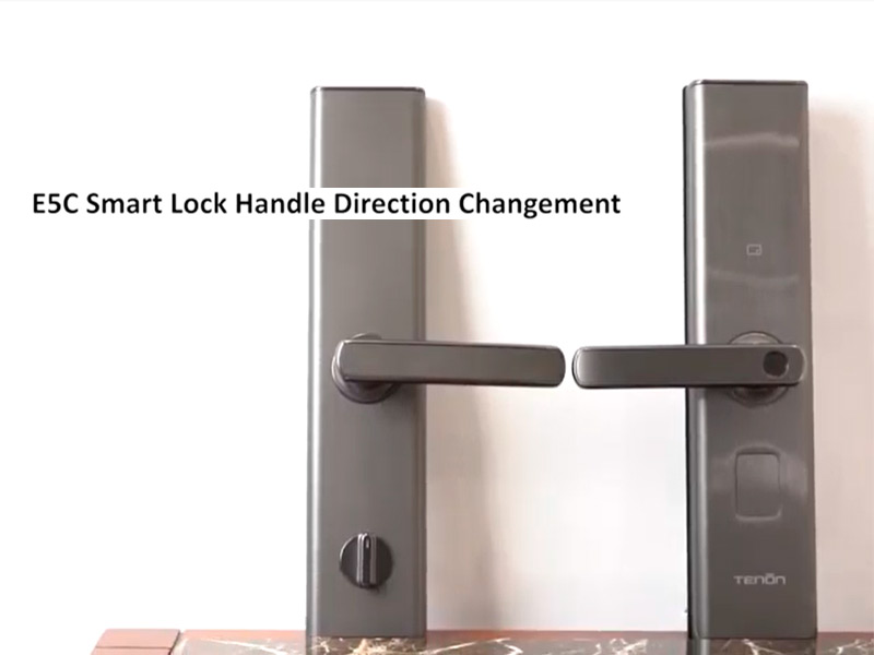 Tenon E5C Smart Lock Richtungsänderung (Mortise Lock&Handle)