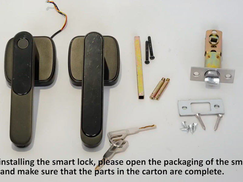 Tenon K1 Smart Lock Installationsprozess